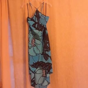 Ladies Express blue floral dress